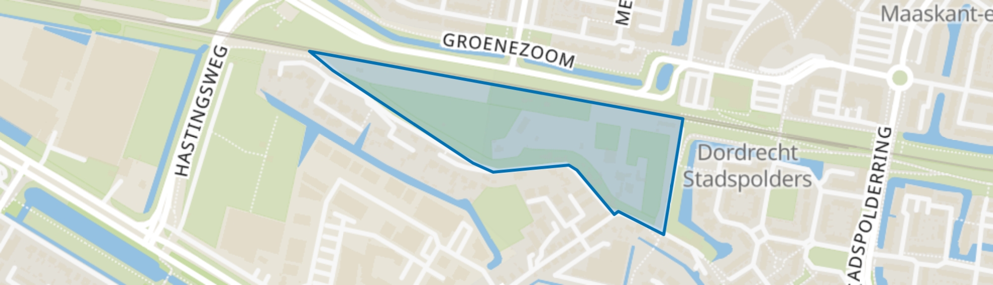 Vissersdijk-Noord, Dordrecht map