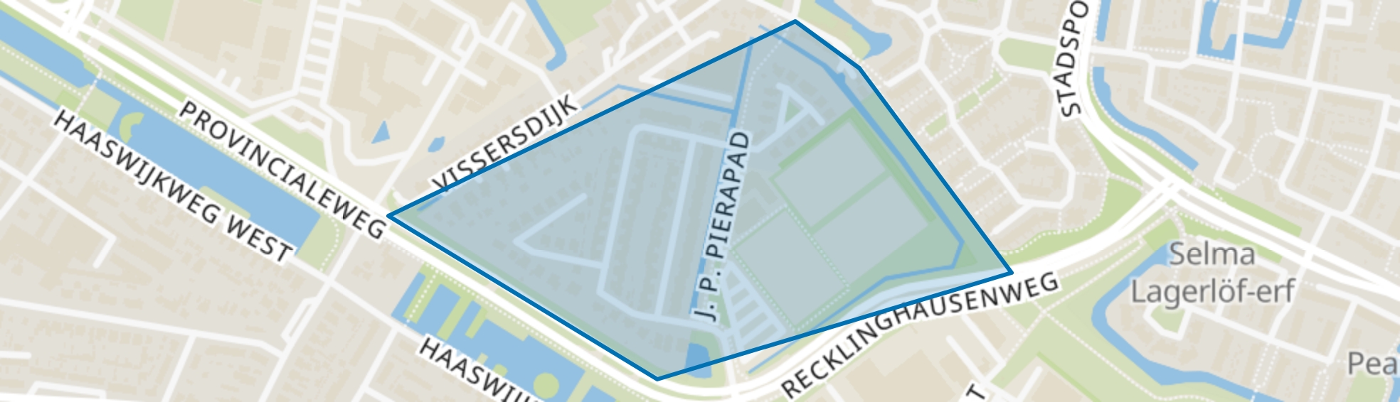 Vissersdijk-Oost, Dordrecht map