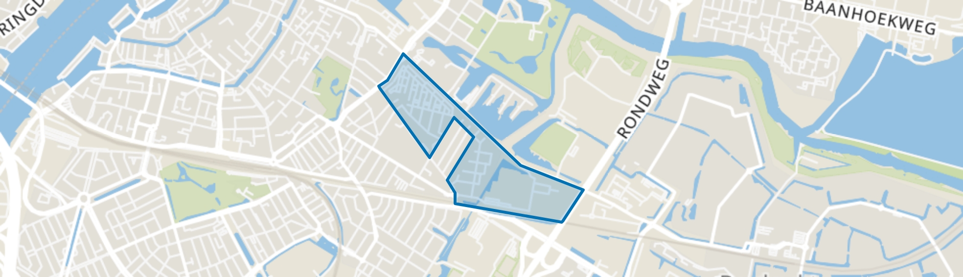 Vogelplein-Aalscholverstraat en omgeving, Dordrecht map