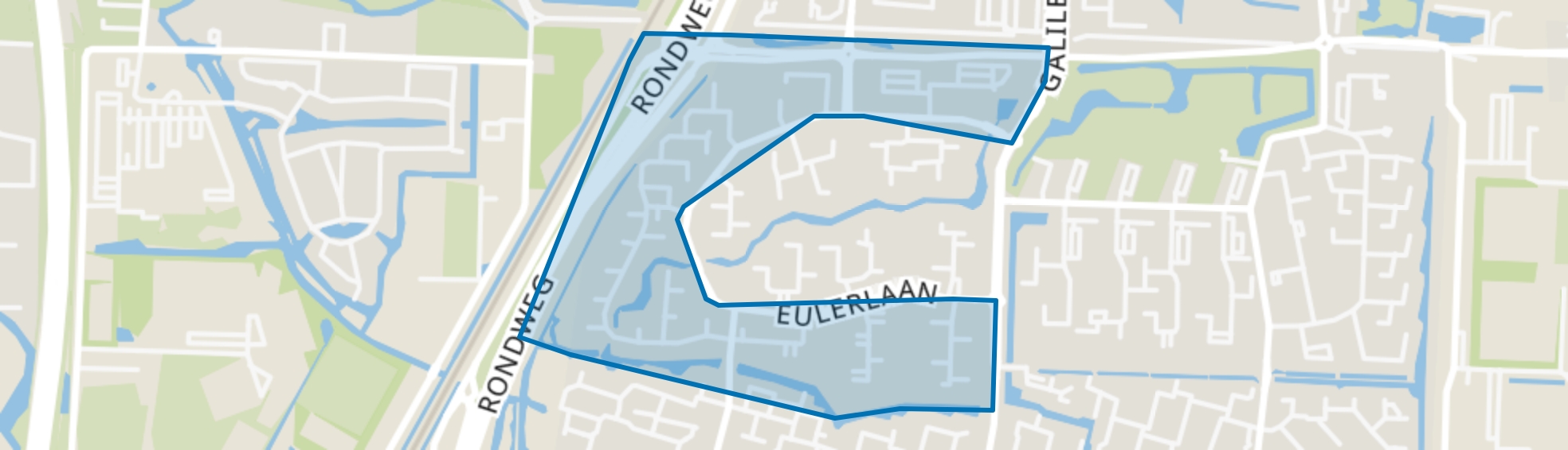 Waterman en omgeving, Dordrecht map