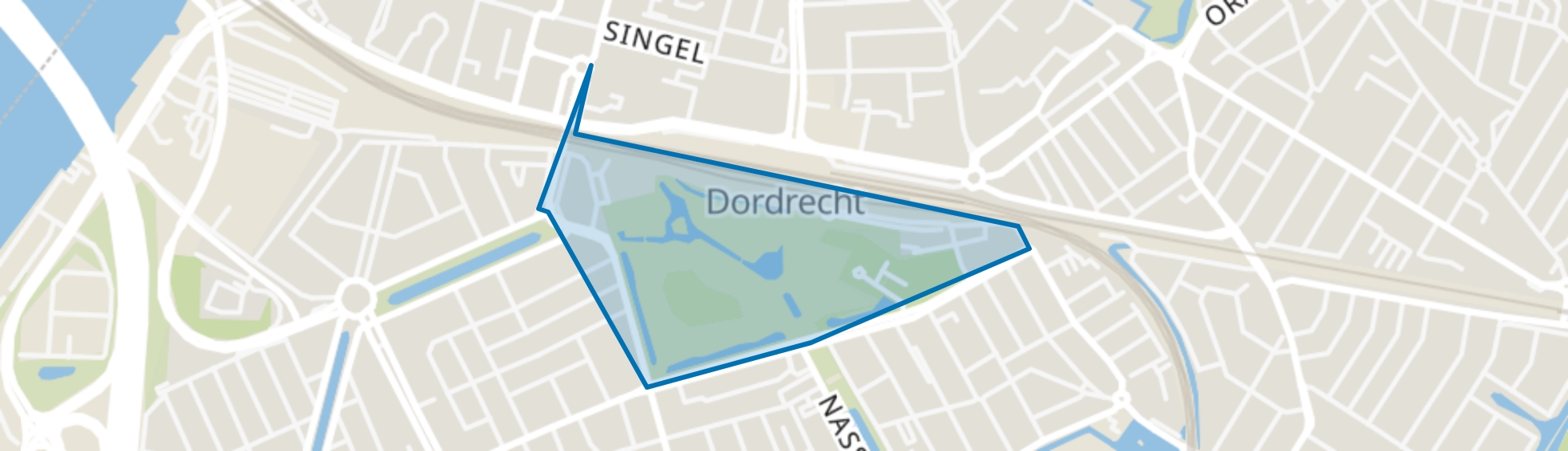 Weizigtpark, Dordrecht map