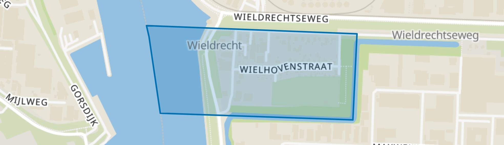 Wieldrecht, Dordrecht map