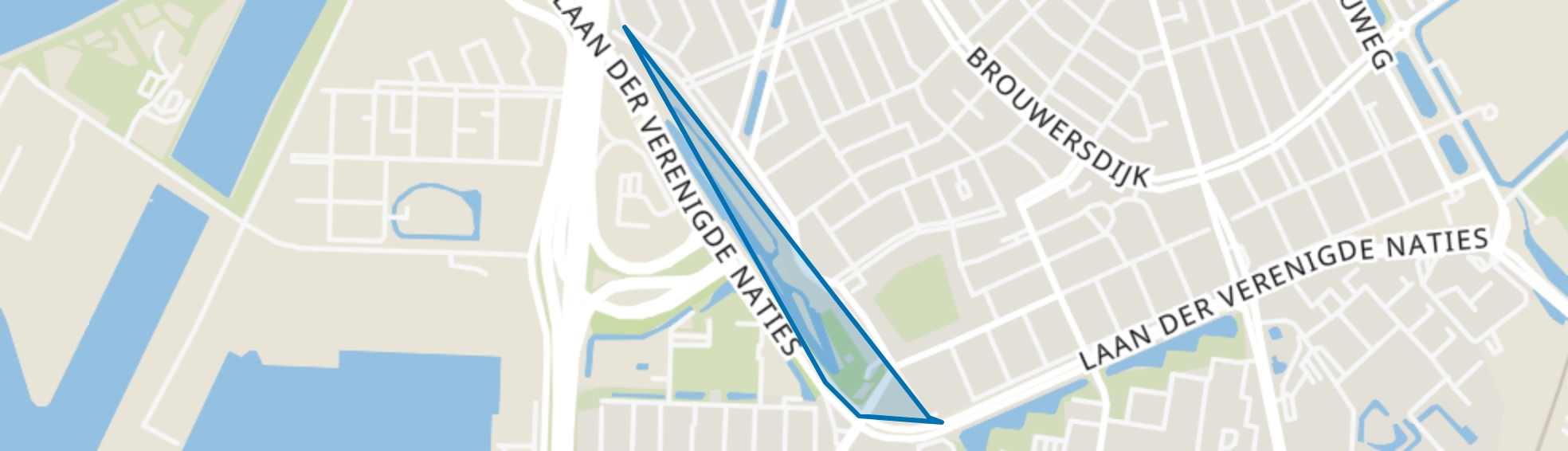 Zuidendijk, Dordrecht map