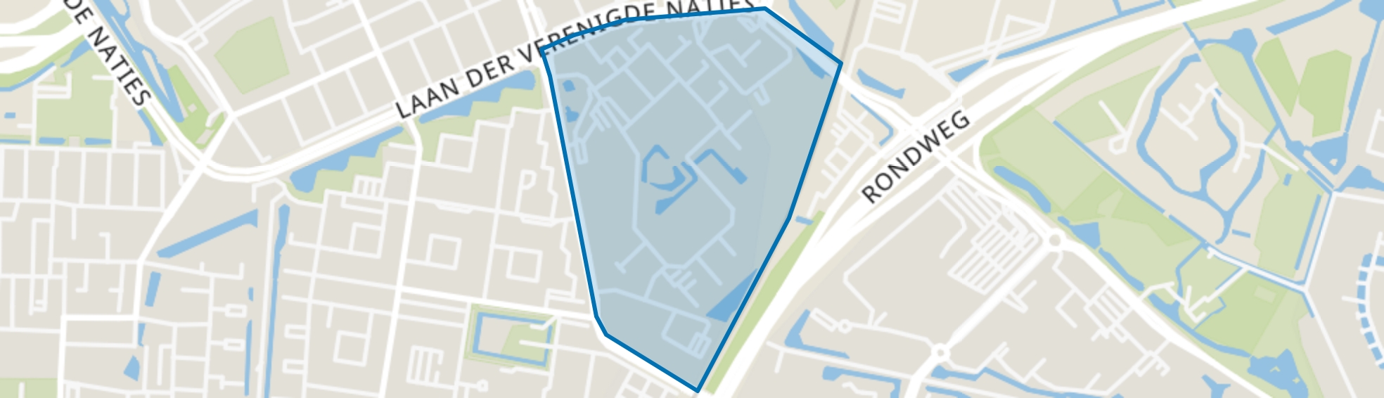 Zuidhoven, Dordrecht map