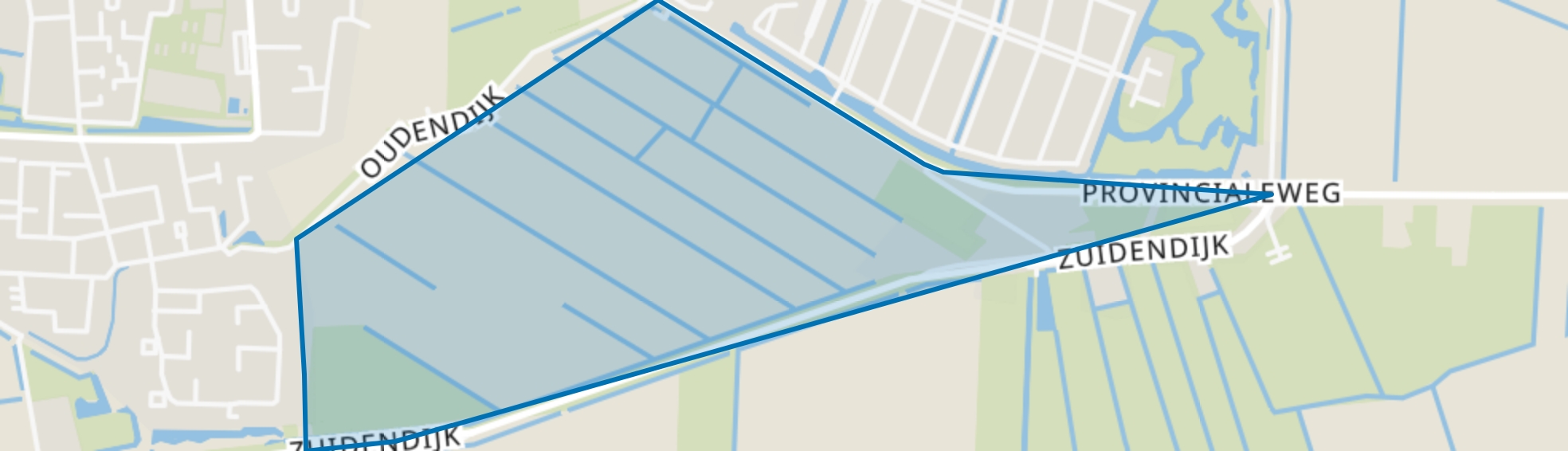 Zuidpolder, Dordrecht map