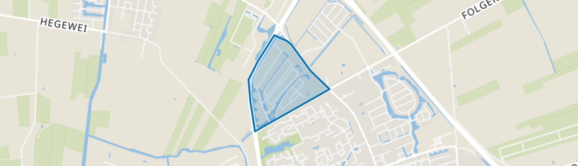 Burmaniapark, Drachten map