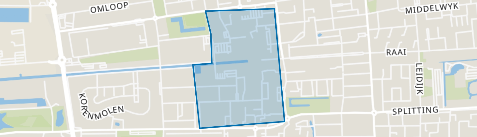 Centrum, Drachten map