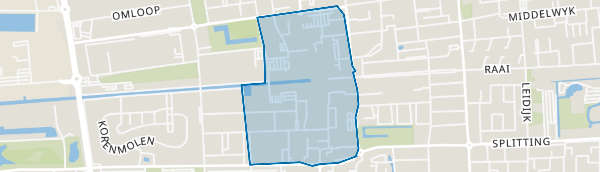 Centrum, Drachten map