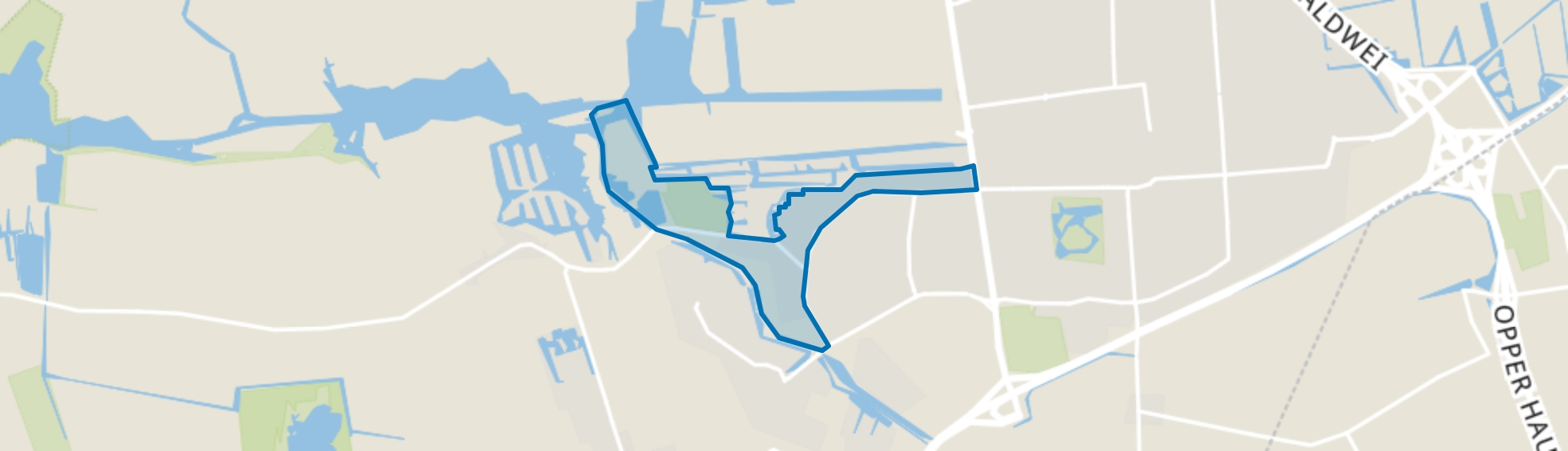 De Drait west, Drachten map