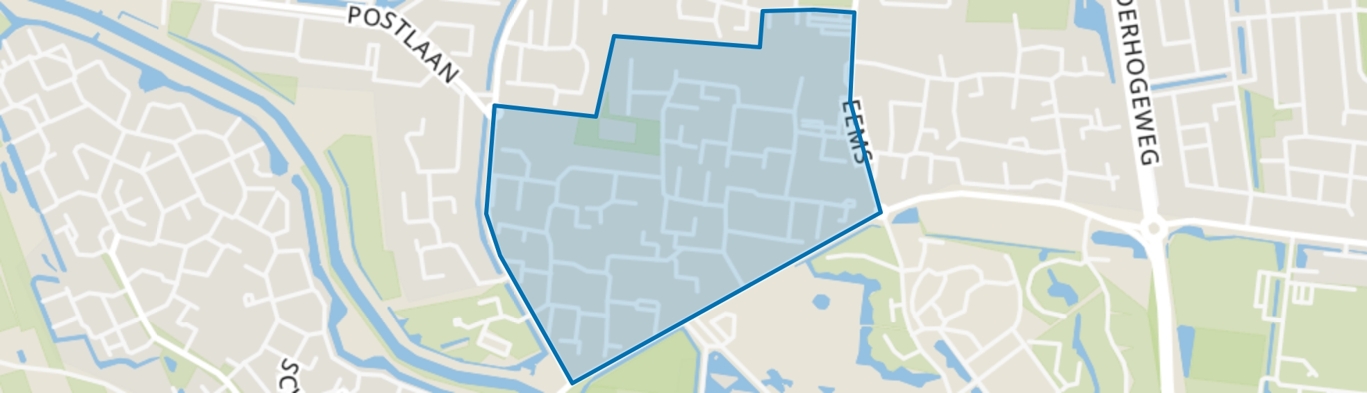 De Drait zuidwest, Drachten map