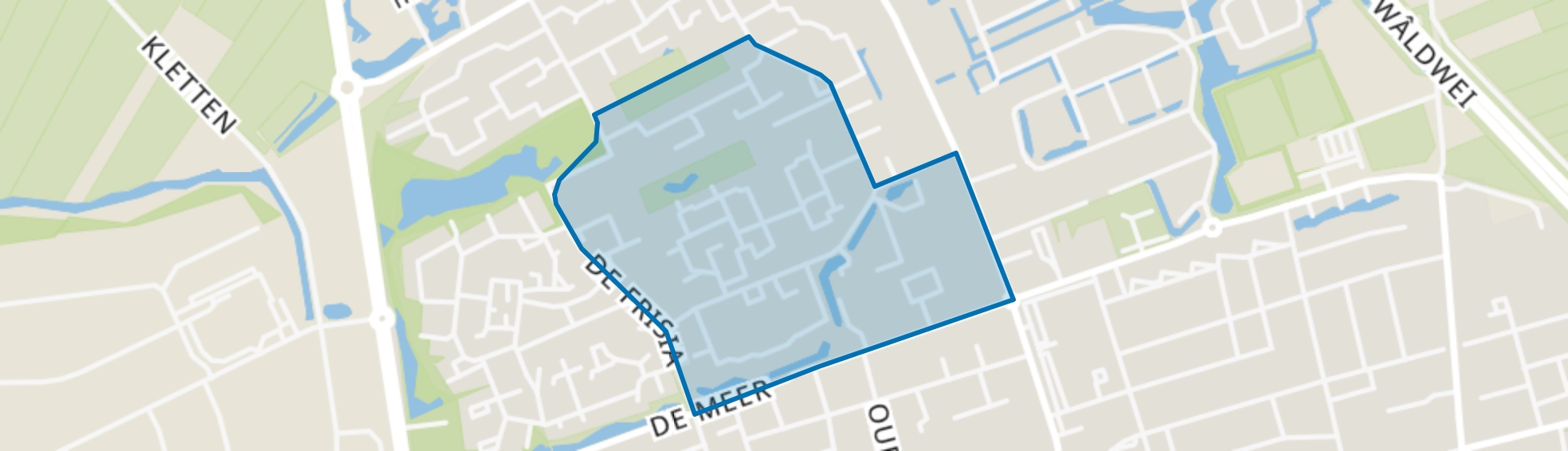 De Folgeren centrum, Drachten map
