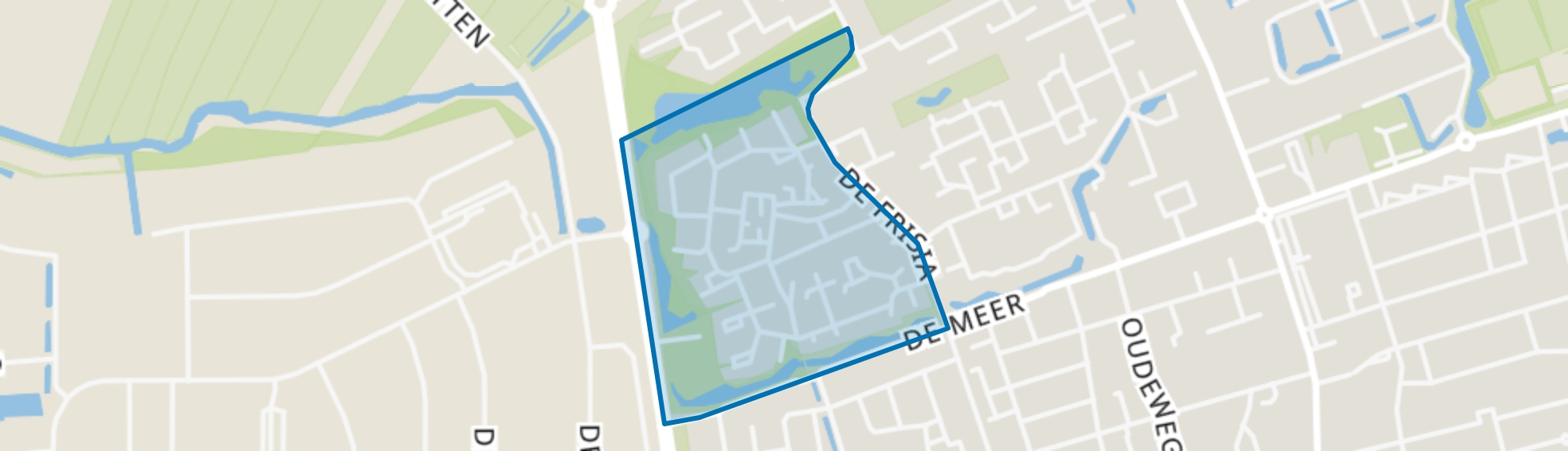 De Folgeren zuidwest, Drachten map