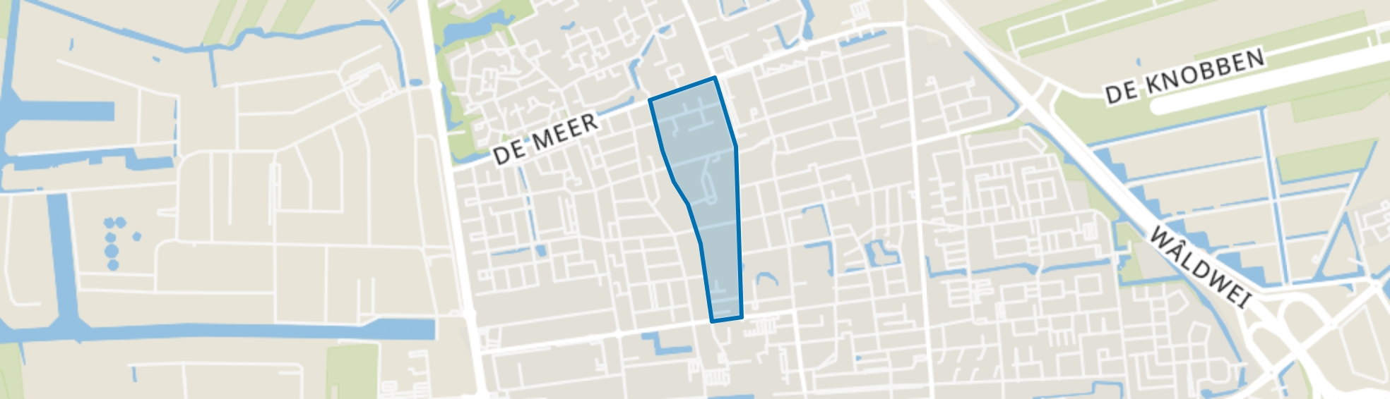 De Swetten oost, Drachten map