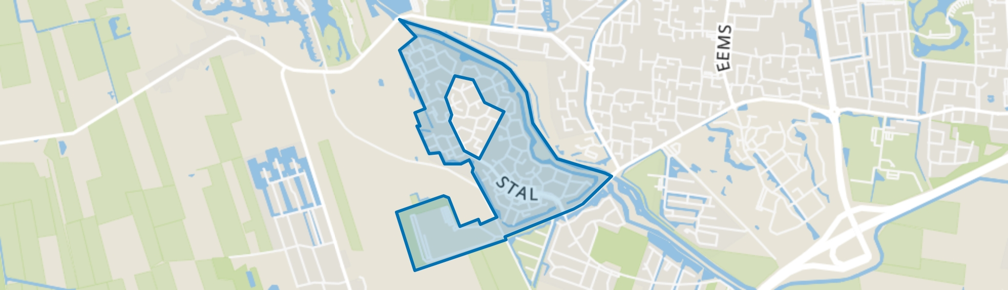 De Trisken rondom, Drachten map
