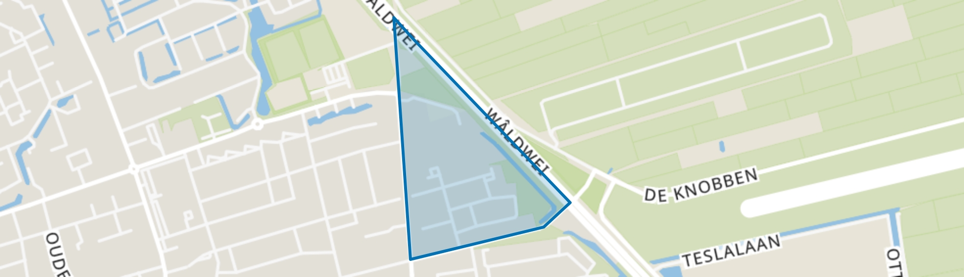 De Wiken noord, Drachten map