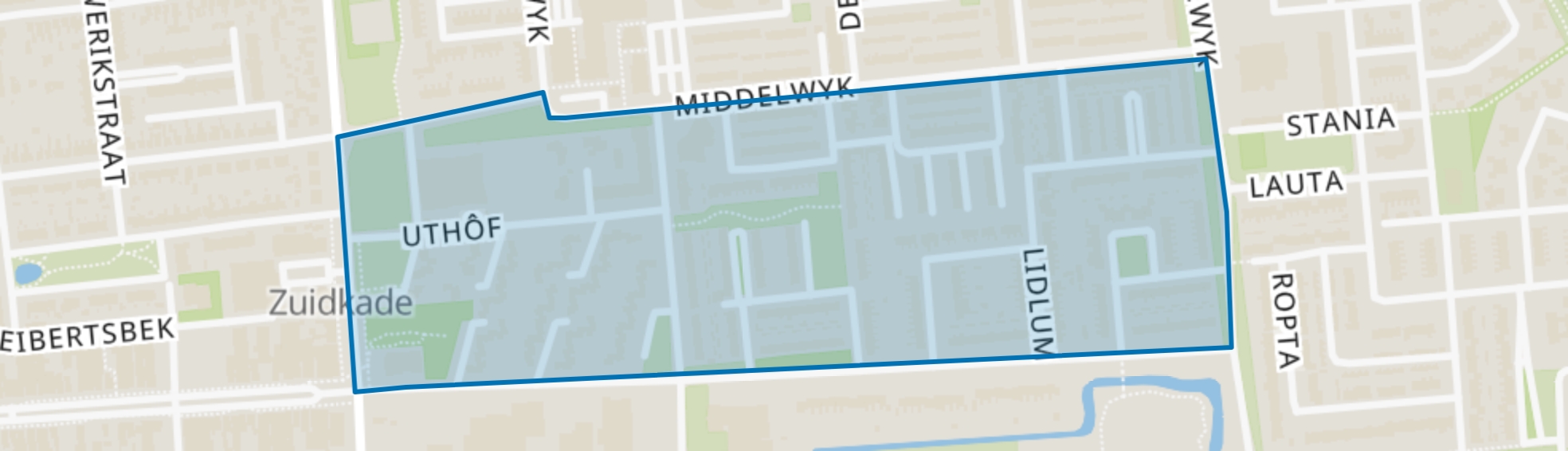 De Wiken zuid, Drachten map