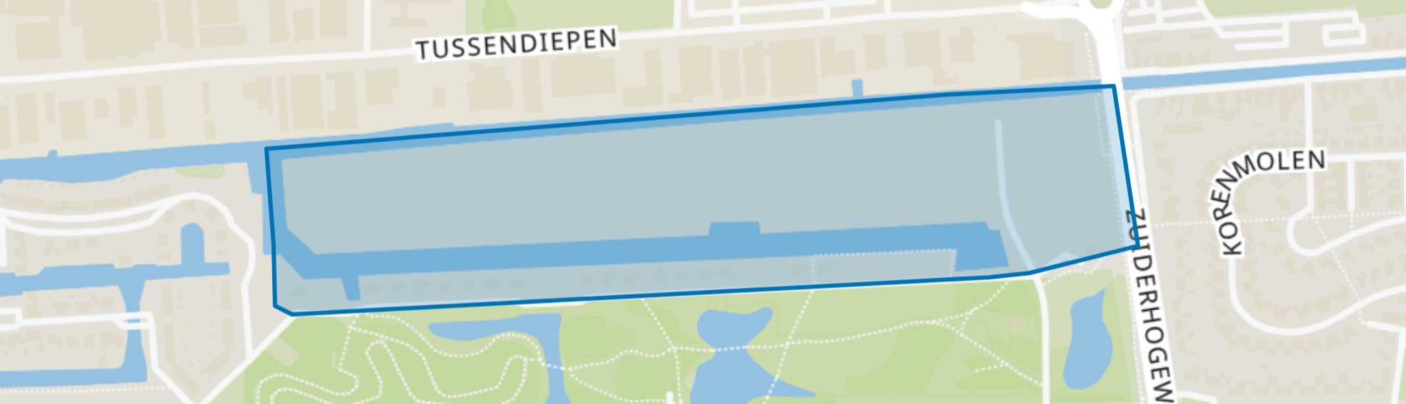 Drachtstervaart oost, Drachten map