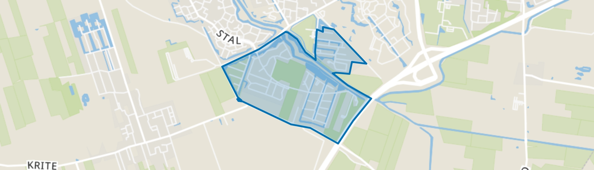 Himsterhout, Drachten map