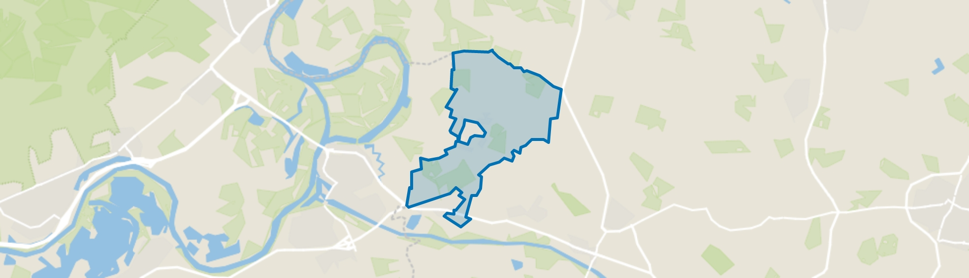 Verspreide huizen ten noorden van Drempt, Drempt map