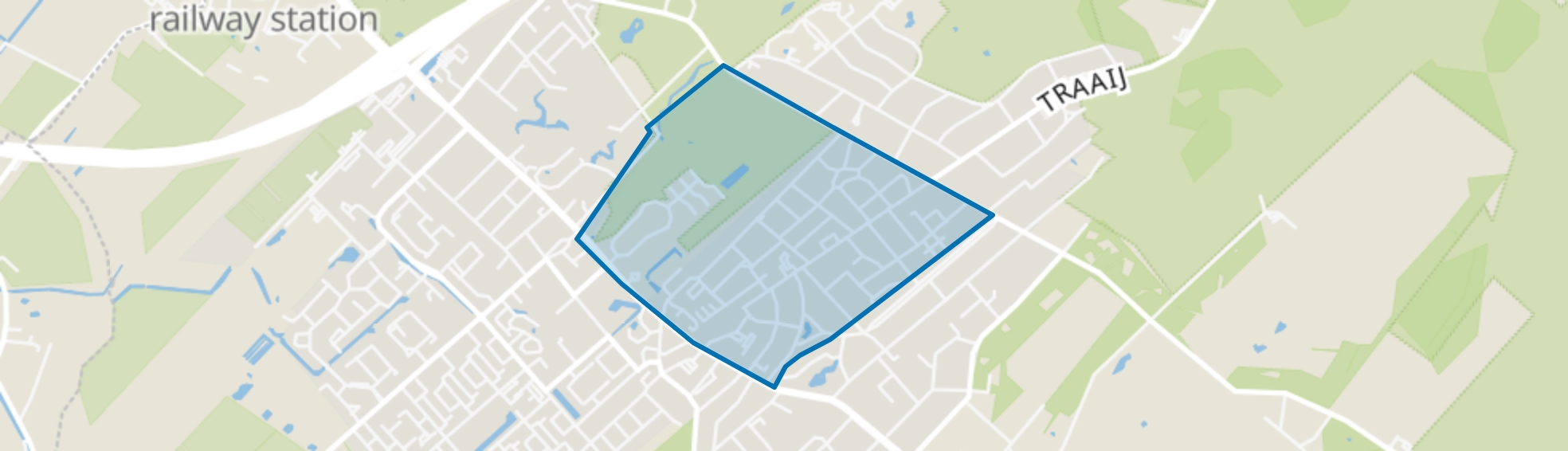 Driebergen-Centrum, Driebergen-Rijsenburg map