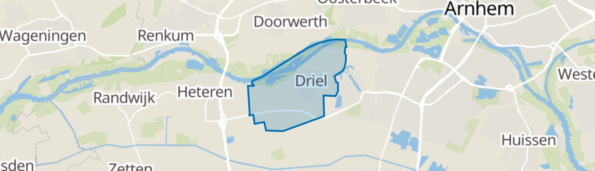 Driel map