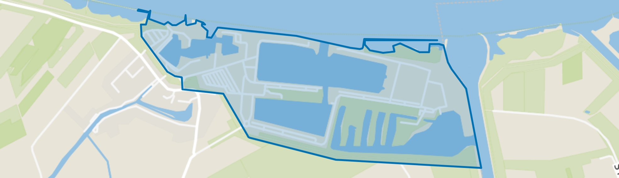 Drimmelen havens, Drimmelen map