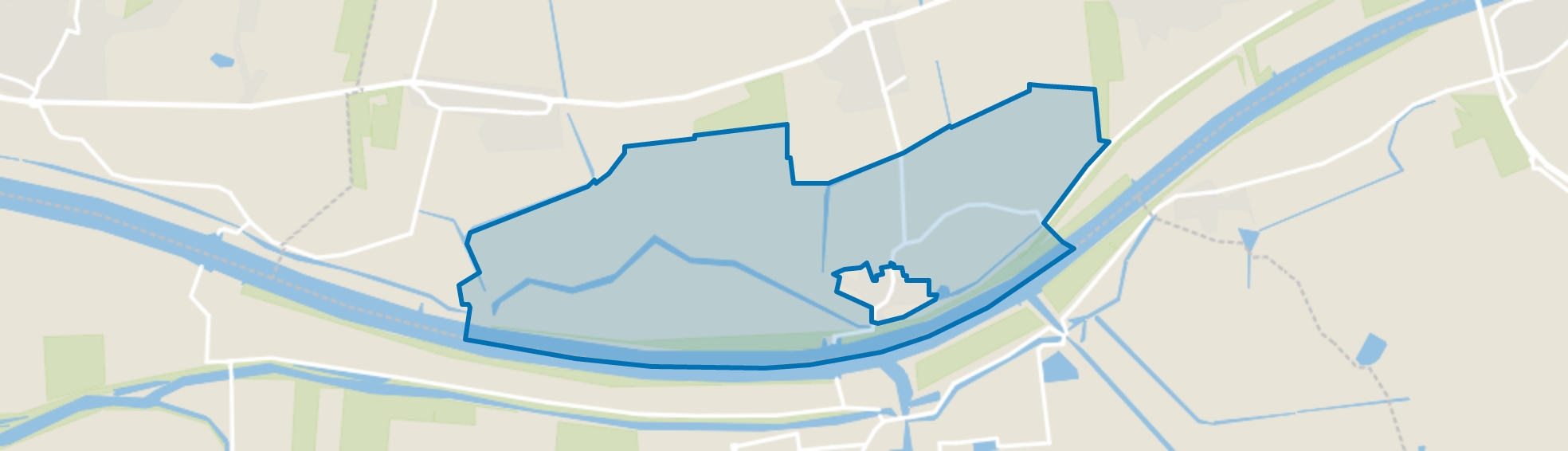 Buitengebied Drongelen, Drongelen map