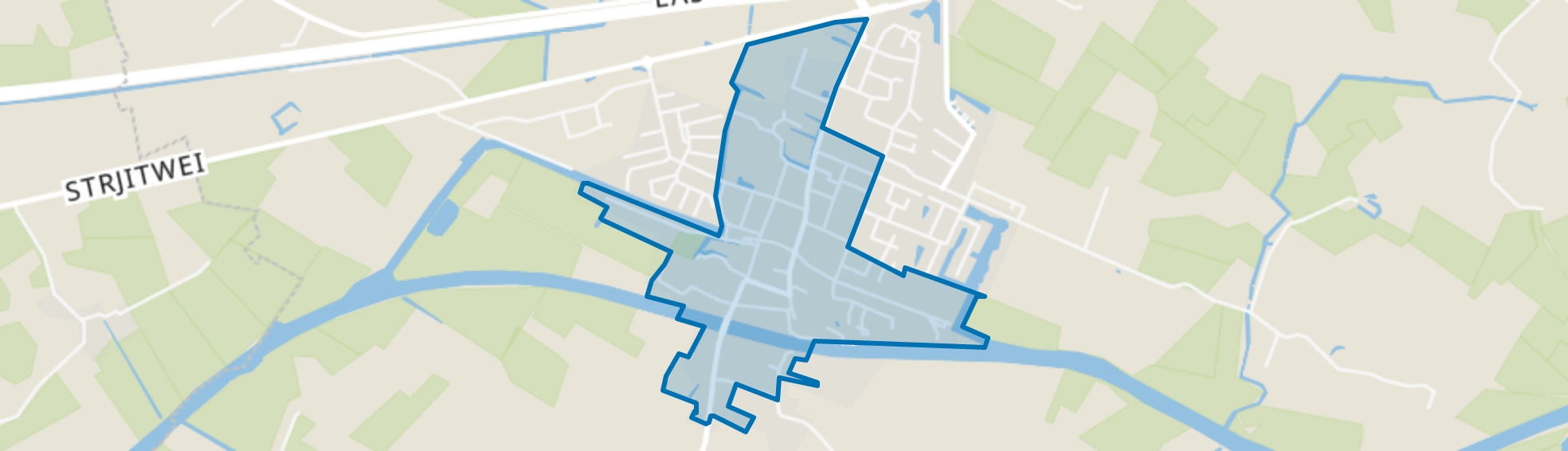 Dronryp Midden, Dronryp map