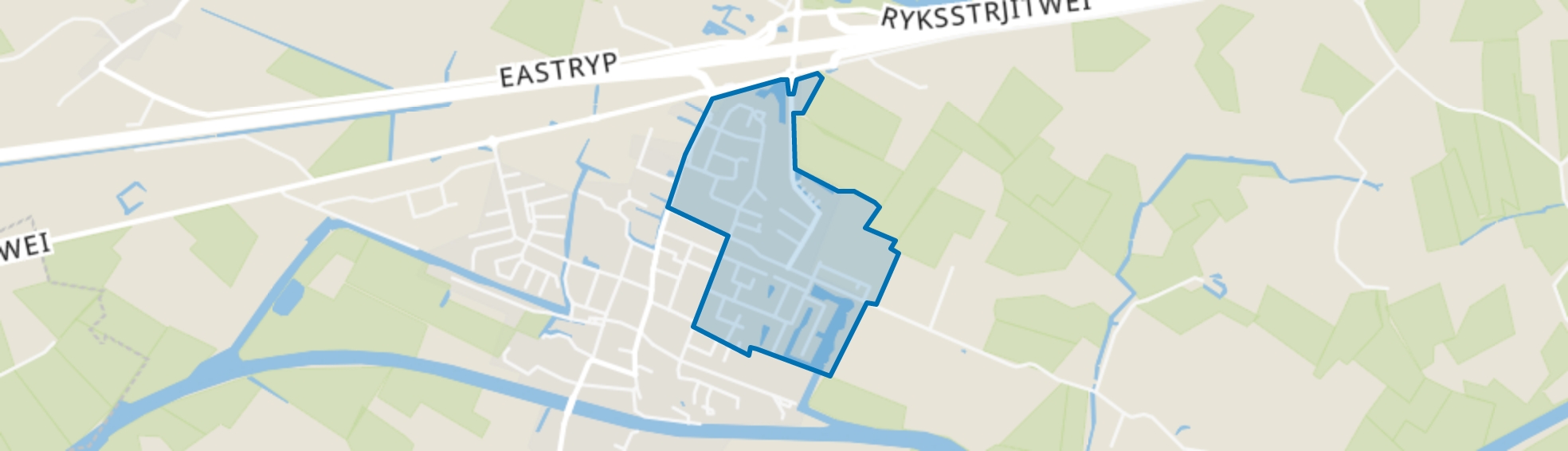 Dronryp Oost, Dronryp map