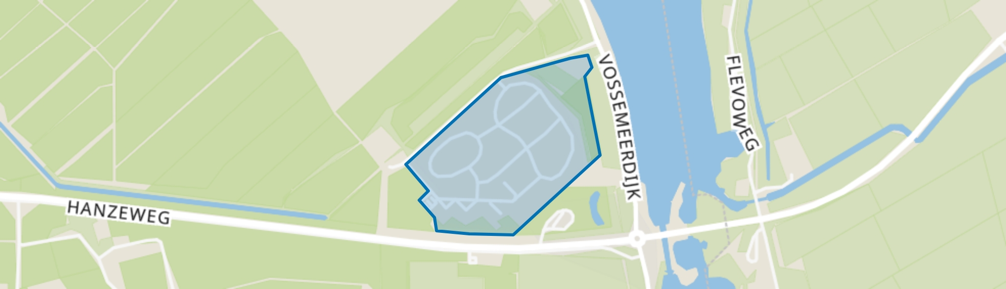 AZC, Dronten map