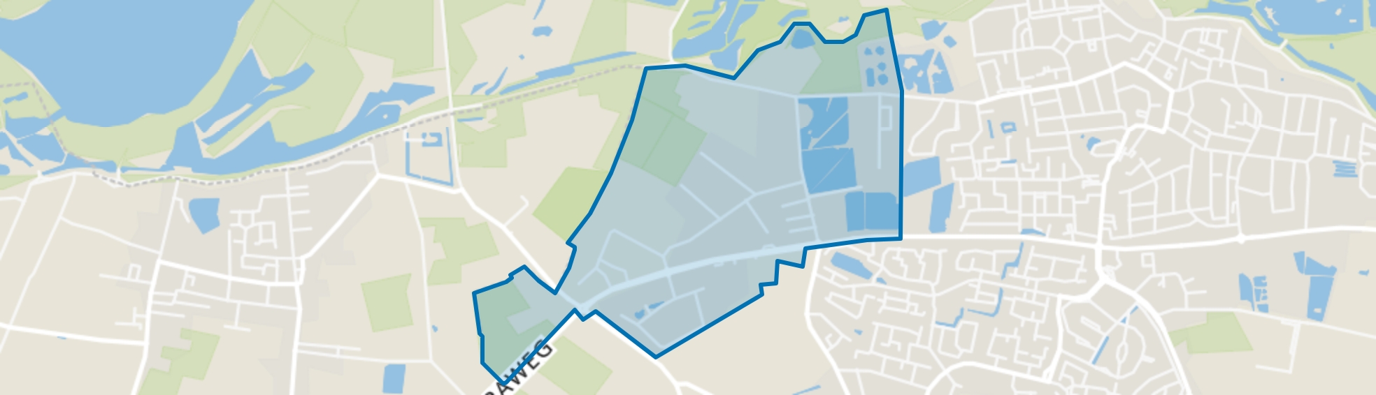 Bedrijventerrein Westerhout, Druten map