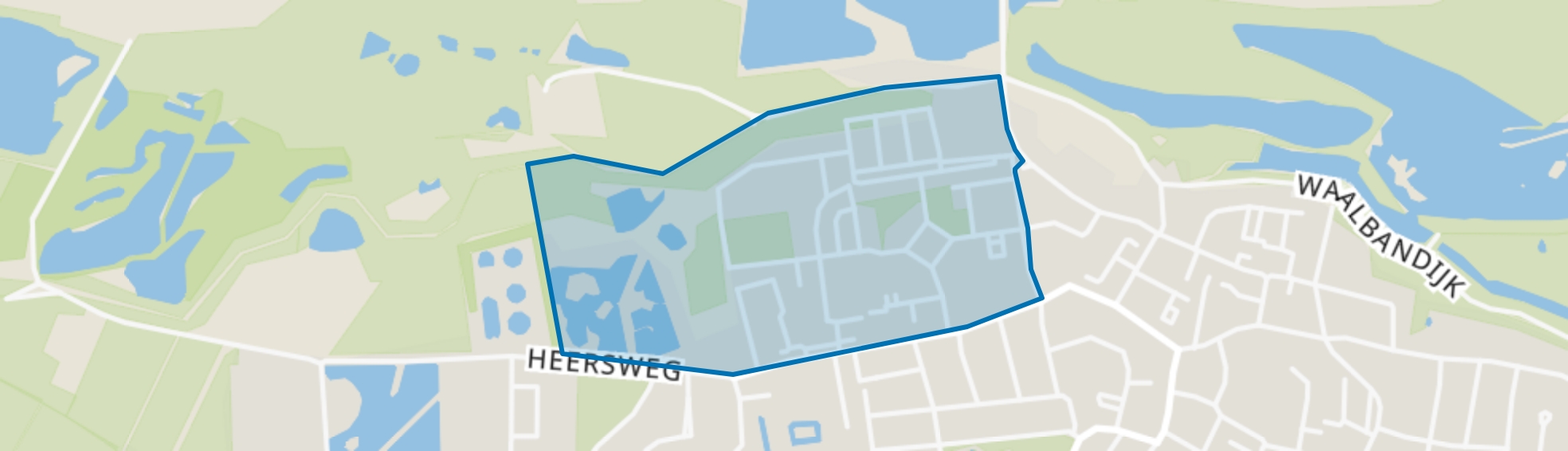 Boldershof, Druten map