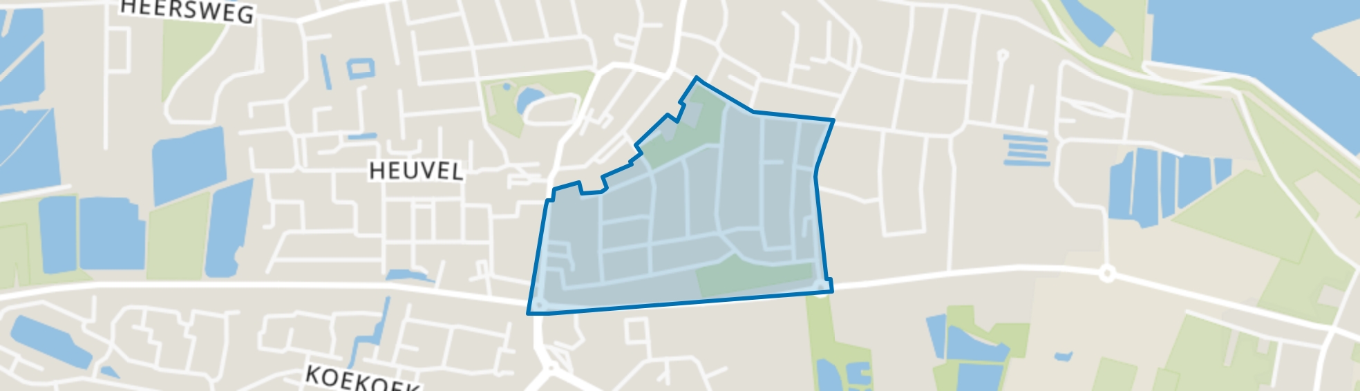 Oranjebuurt, Druten map