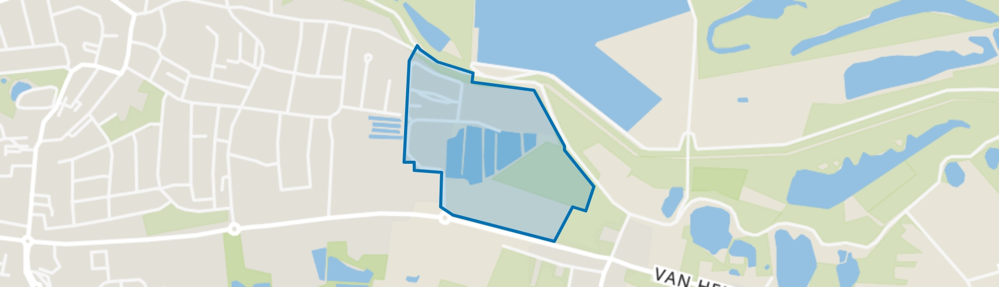 Tichellande, Druten map