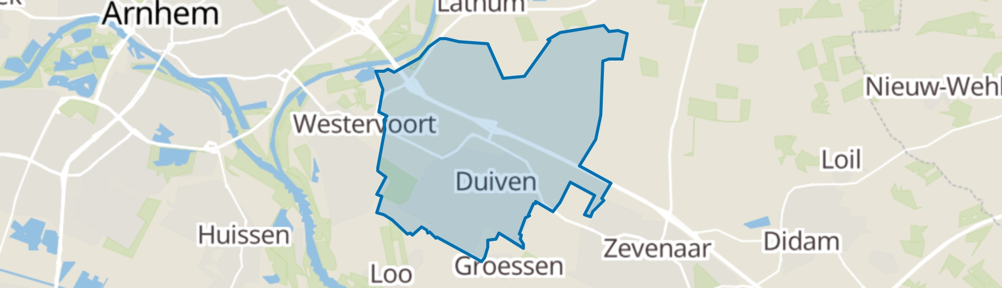 Duiven map