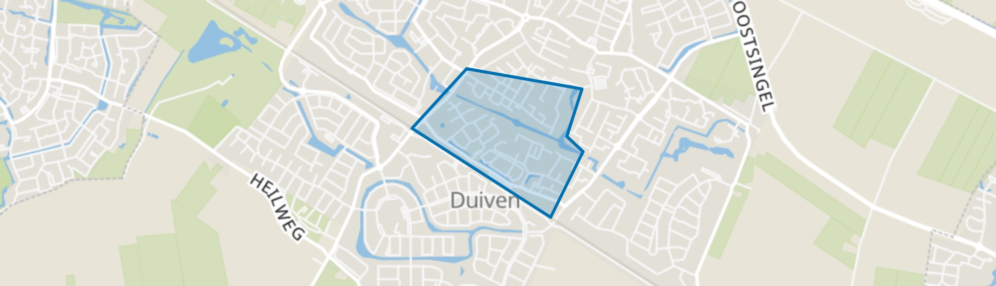 Oud Zuid, Duiven map