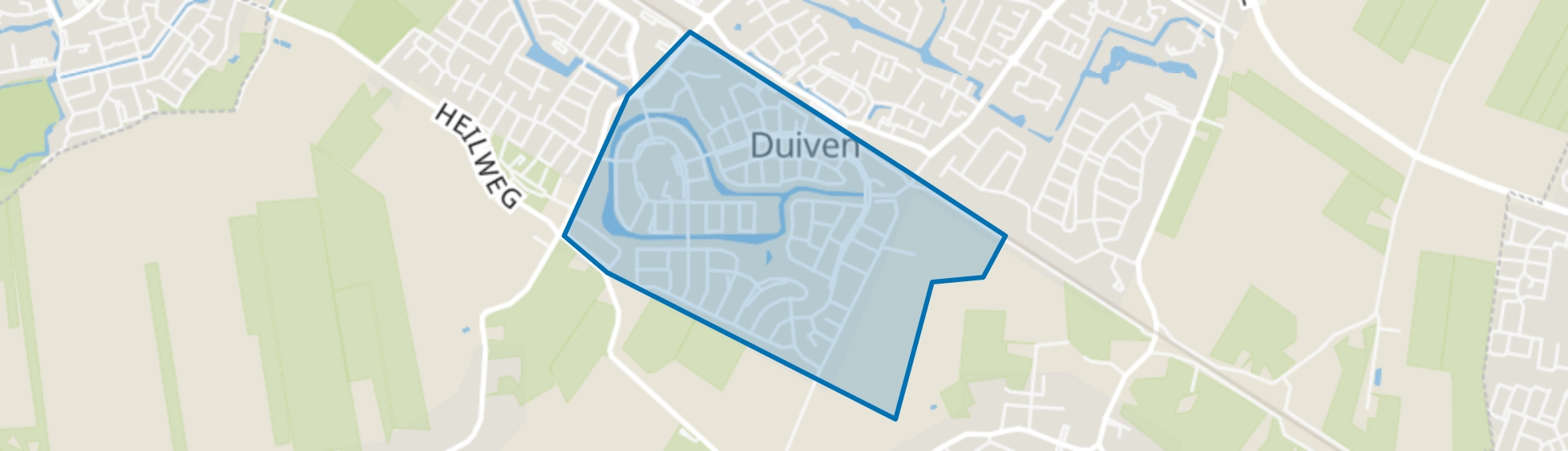 Zuidoost, Duiven map