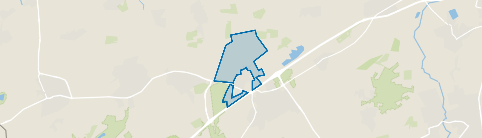Verspreide huizen Duizel, Duizel map