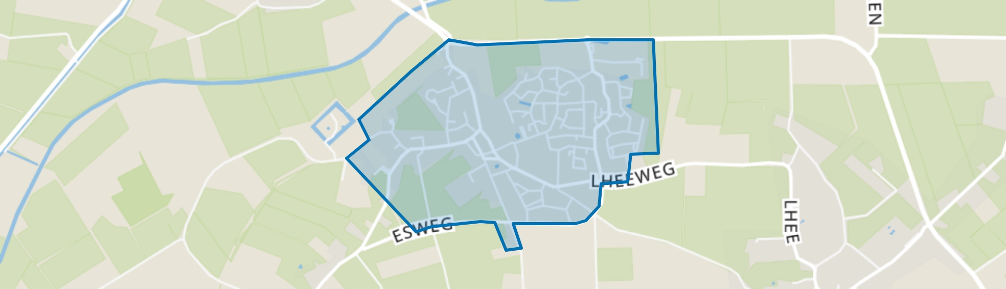 Dwingeloo, Dwingeloo map