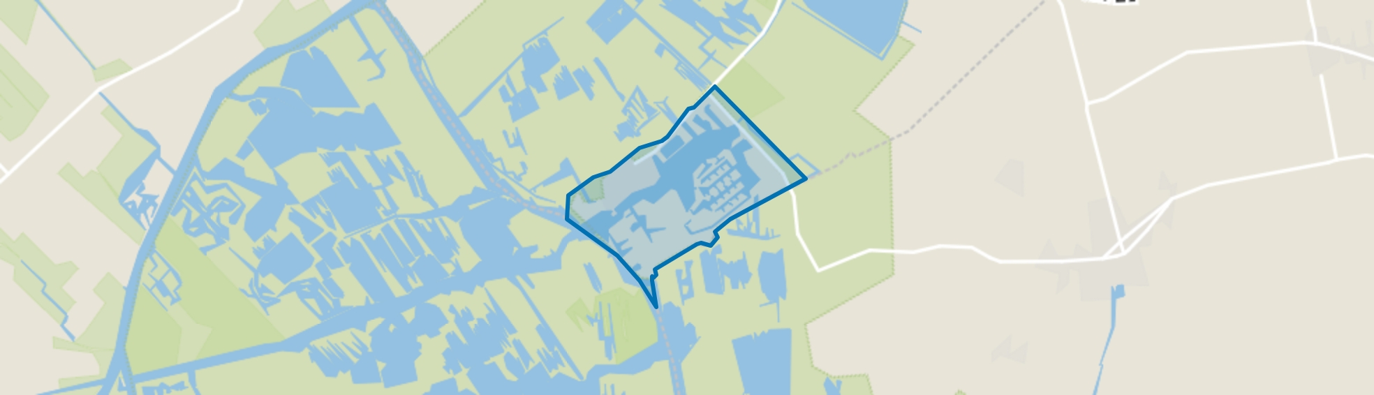 Earnewâld, Earnewâld map