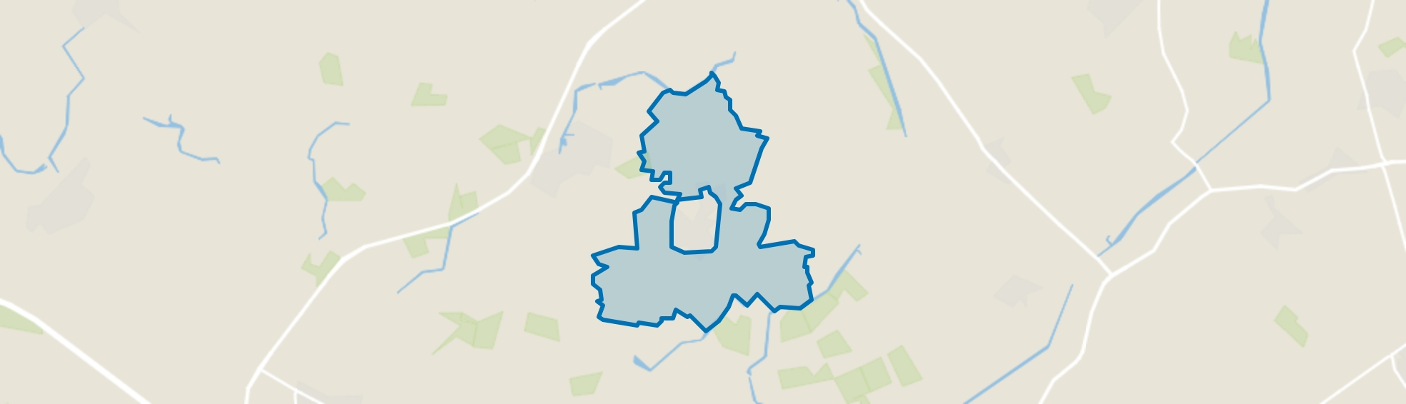 Verspreide huizen Easterein, Easterein map