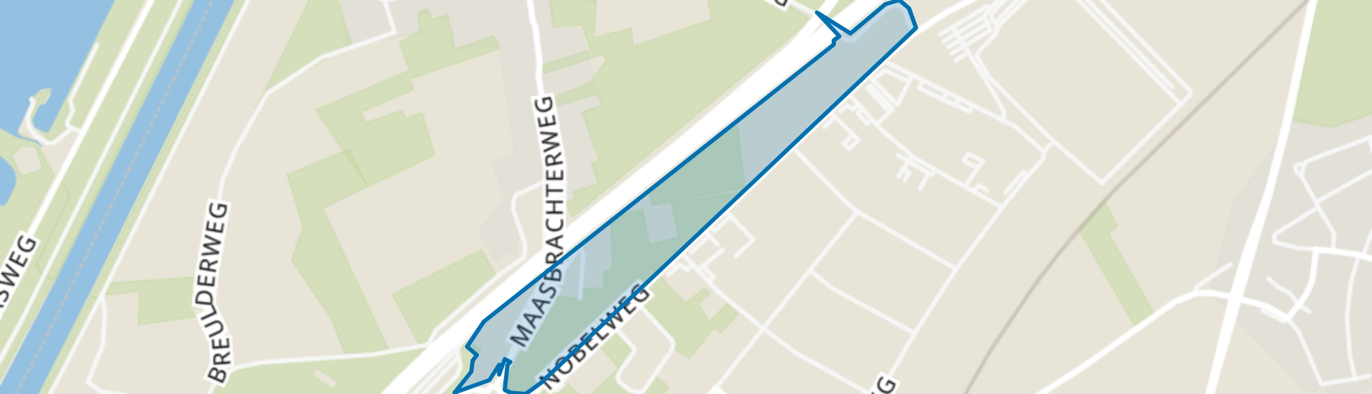 Buitengebied de Berk, Echt map