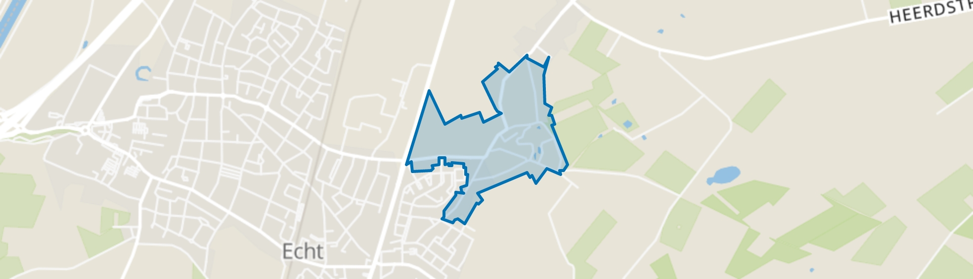 Hingen, Echt map