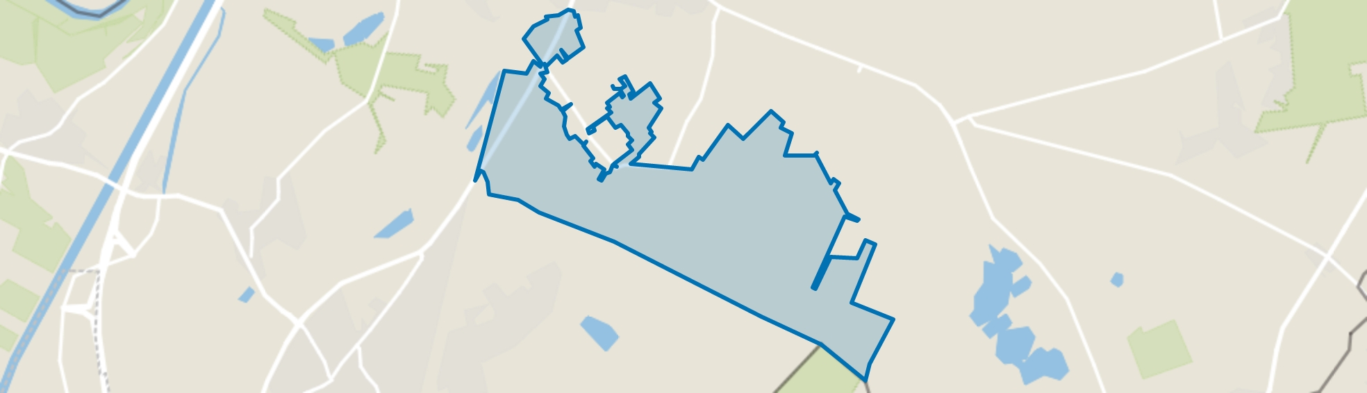 Liboscherveld, Echt map