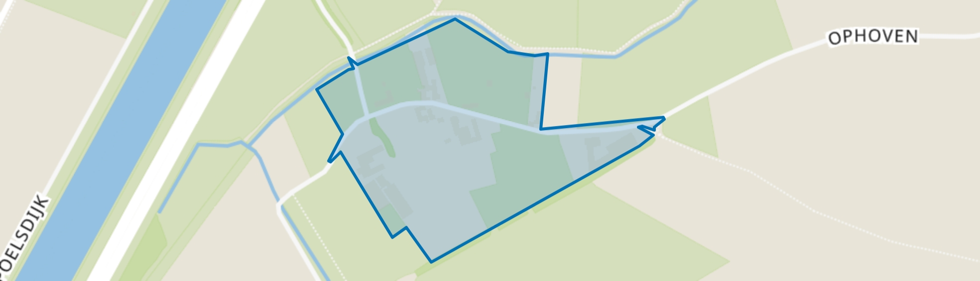 Ophoven, Echt map