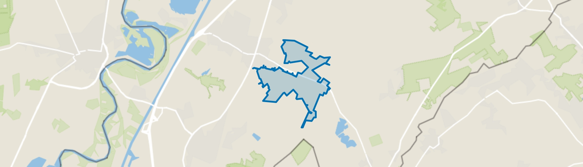 Peijerveld, Echt map