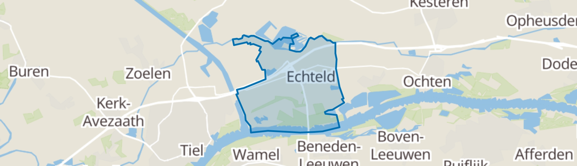 Echteld map