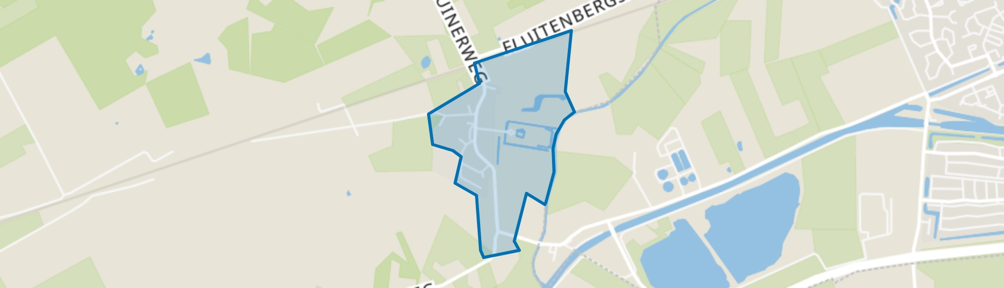 Echten, Echten (DR) map