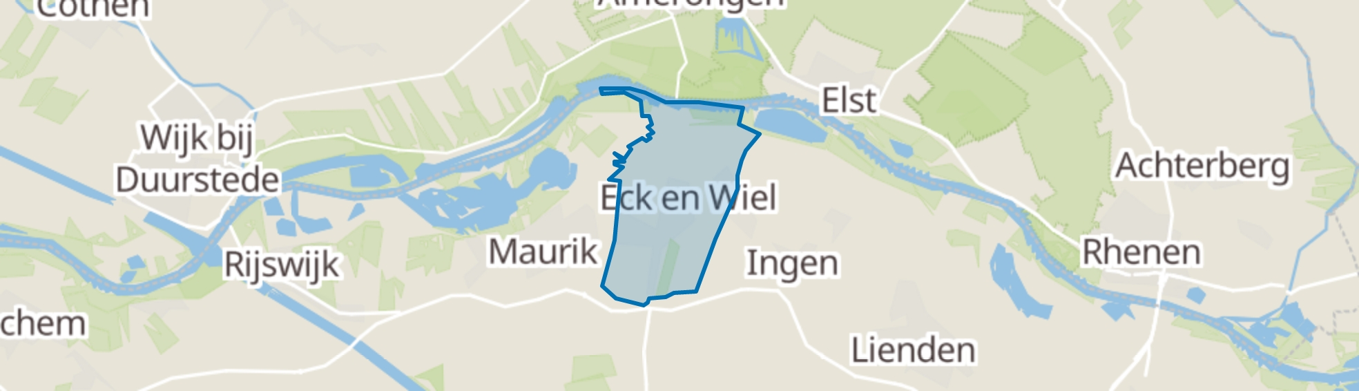 Eck en Wiel map