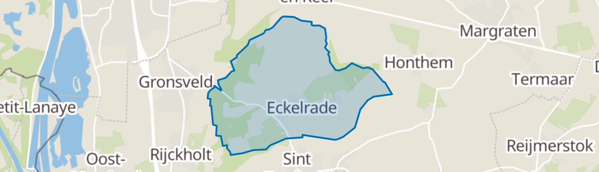 Eckelrade map